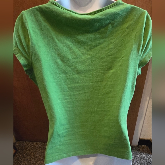 Newport News Green Short Sleeve Tee SzL - Picture 5 of 6